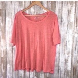 Loft Pink Blouse